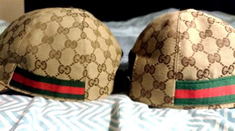 cappello gucci falso come riconoscere|Gucci cap real or fake.